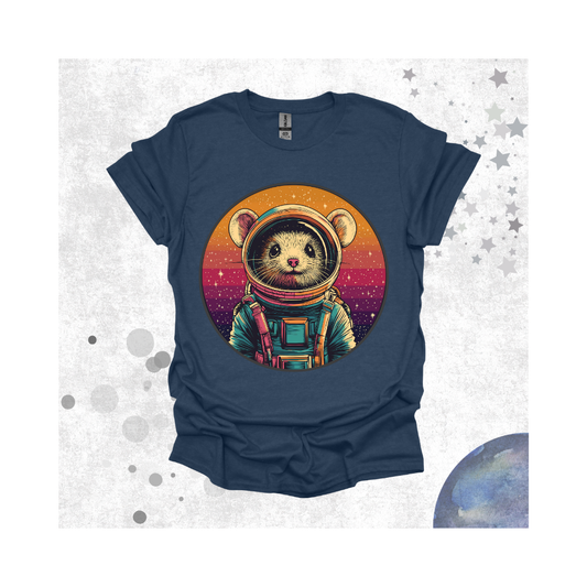 Rainbow Space Mouse T-Shirt