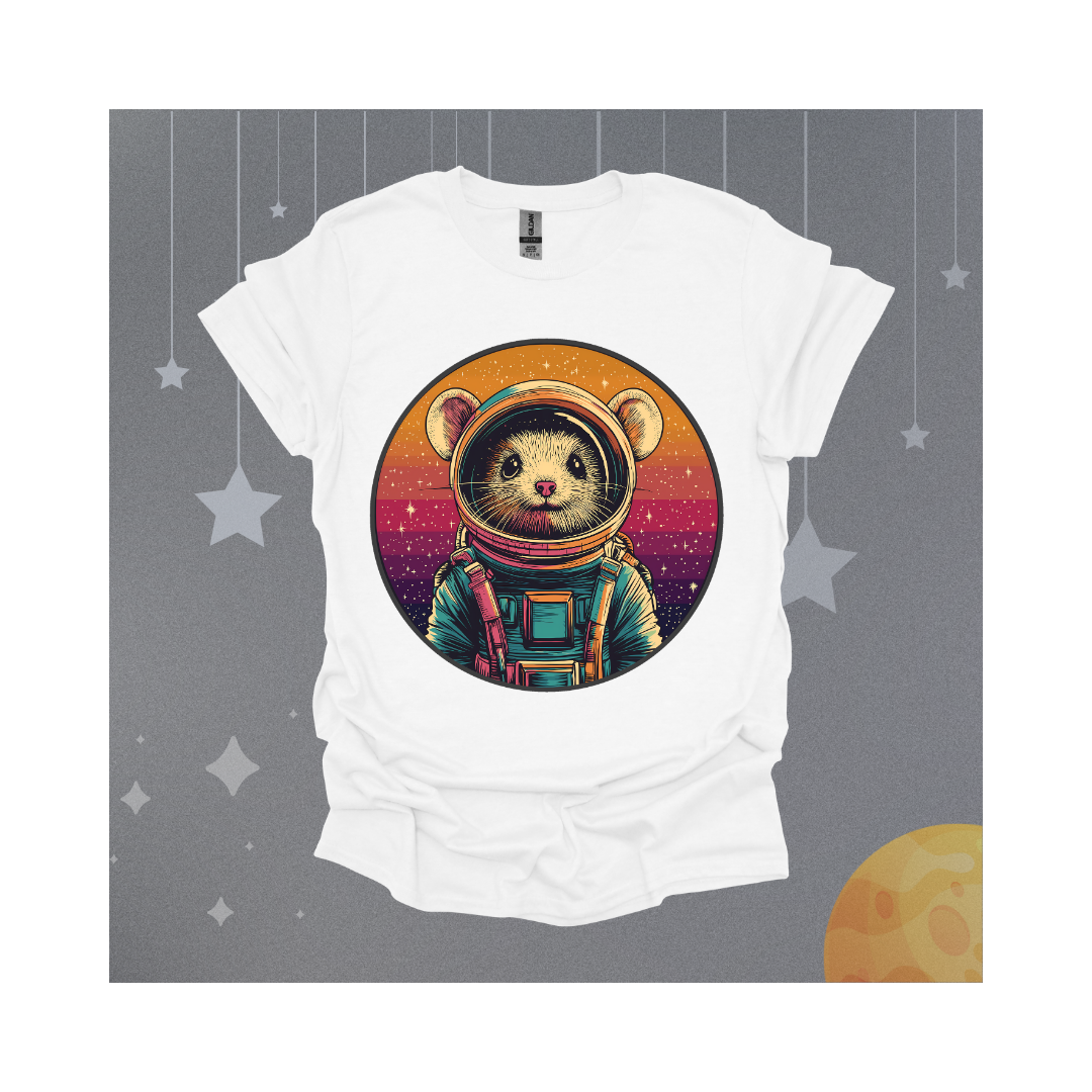 Rainbow Space Mouse T-Shirt